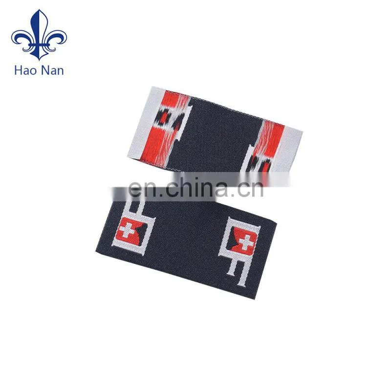 Custom high quality garment woven labels for clothing