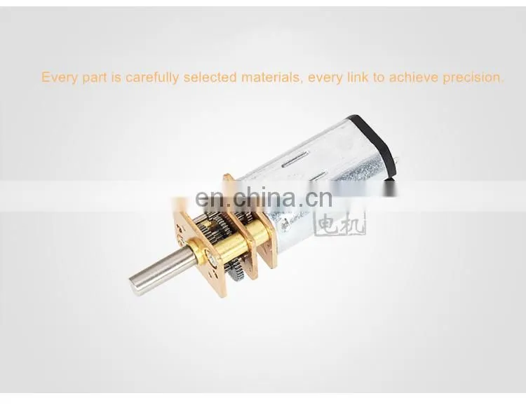 ChiHai Motor CHF-GM12-N30VA Magnet Miniature DC Gear Motor 6V 9V 12V Smart Car Robot Model DIY Engine Toys Electric Door Lock