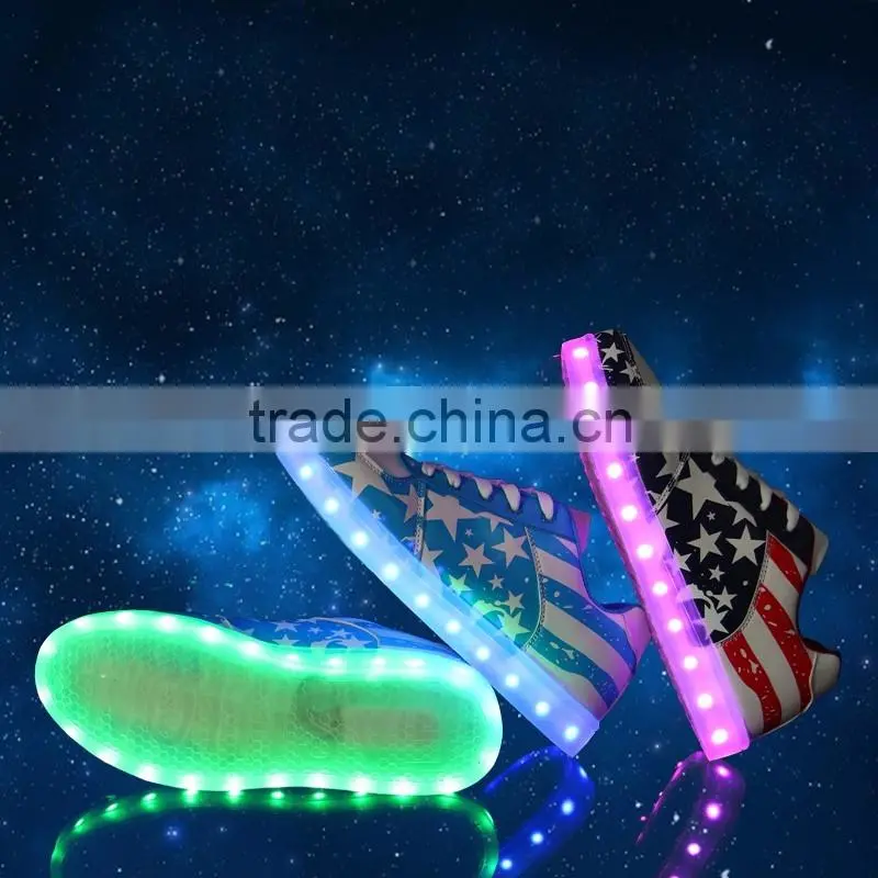 New design with good quality led LED luminous shoes for men and women for adults and child