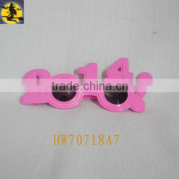 Fashion Pink 2014 Party Suglass for New Year Party