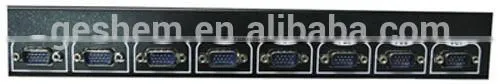 15'' TFT LCD KVM Switch with PS2 an USB cable