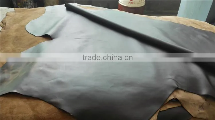 oil distressed cow leather for bag & shoes