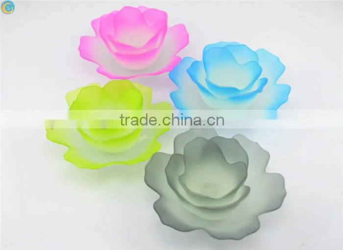 glass votives home decor glass tea light holder