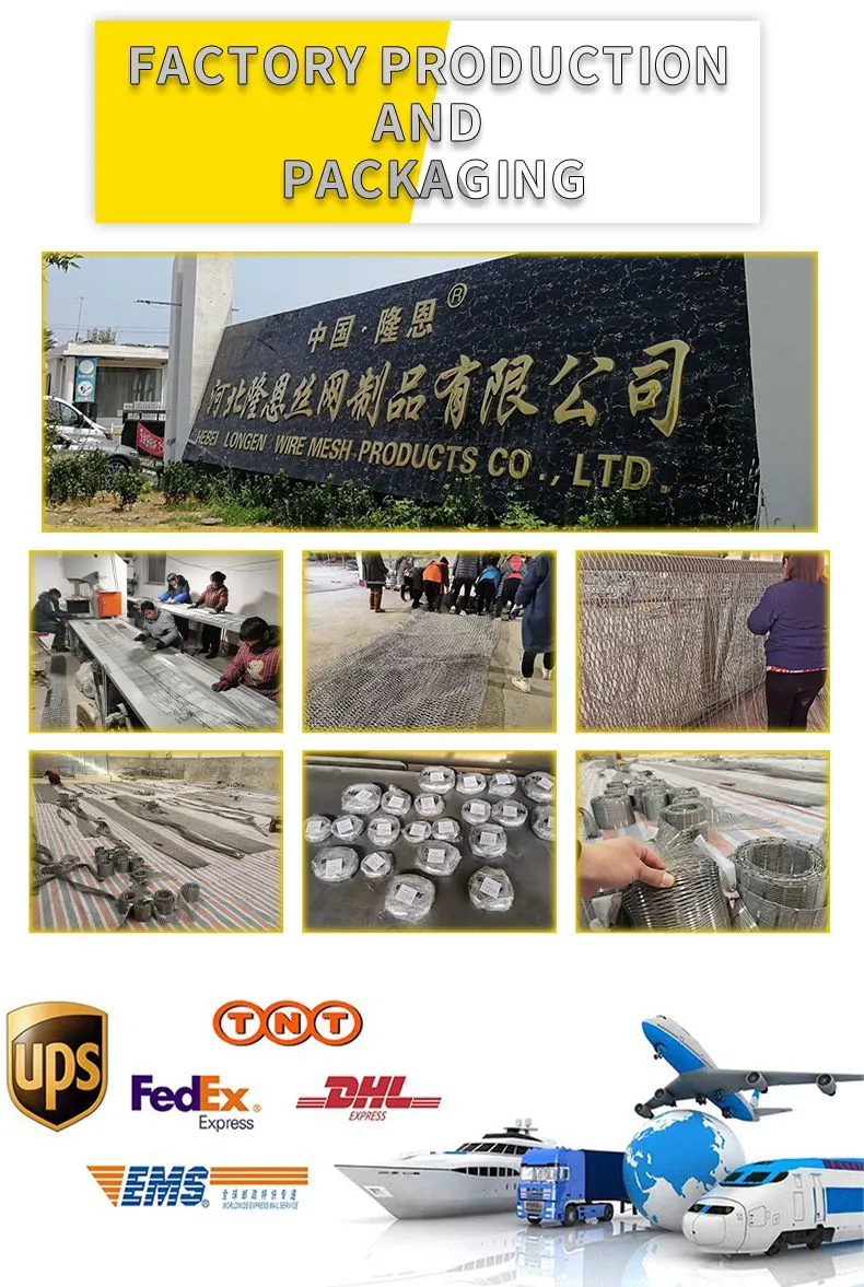 Zoo-specific Ecological Mesh/Tiger Enclosure Mesh/hand-woven Stainless Steel Rope Mesh Factory Direct Hot Sale