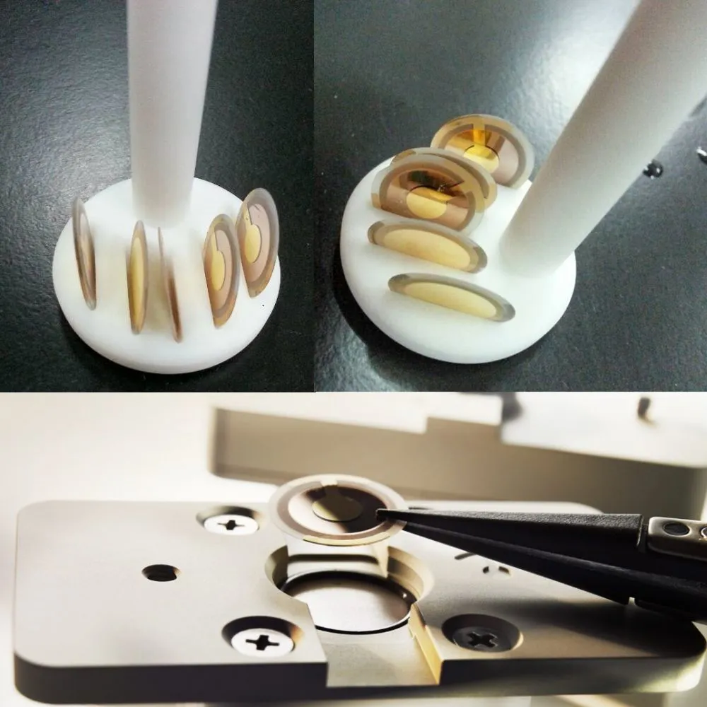 QCM sensor crystals used in Protein Interactions