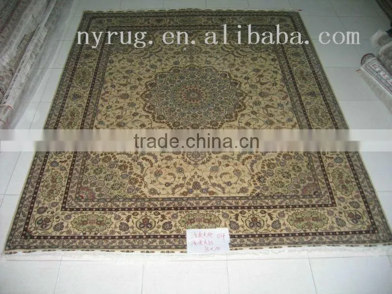 hand craft double knotted Australia alpaca rug