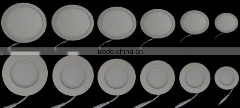high quality factory price round panel light 12W led panel lights
