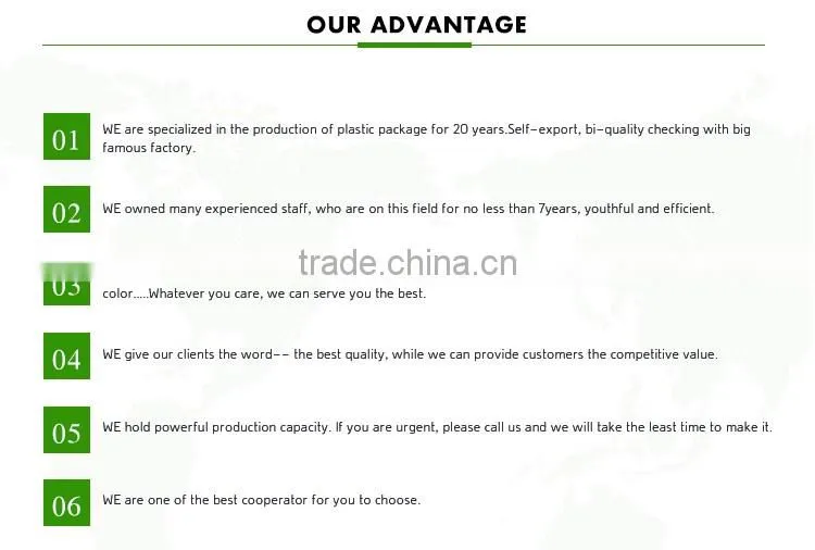 flexible plastic package for 5kg rice