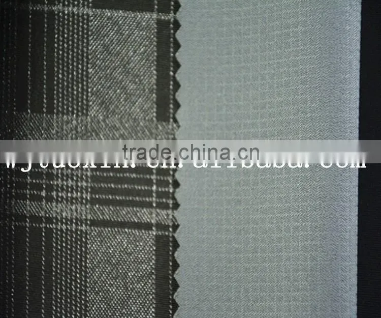no noise stretch plaid softshell fabric for sportswear