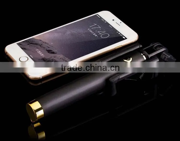 New products flexibile with cable take pole selfie stick