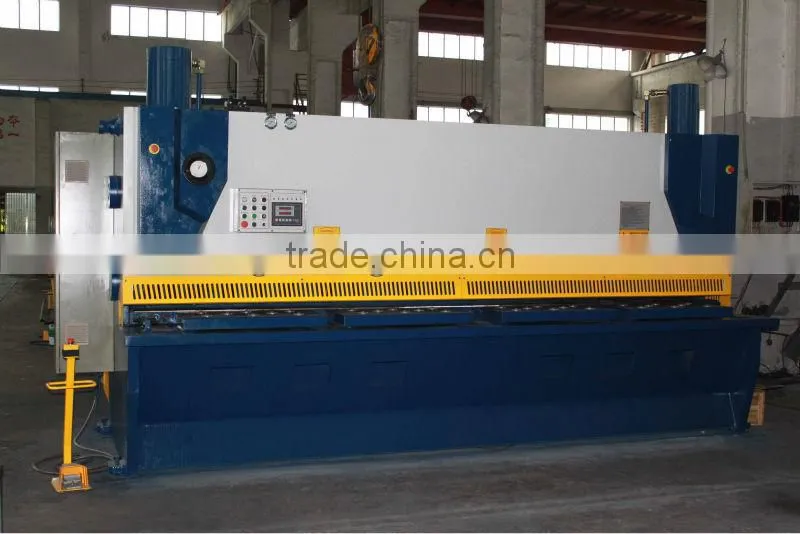 sheet metal shearing machine for 16mm thickness 4000mm length metal plate