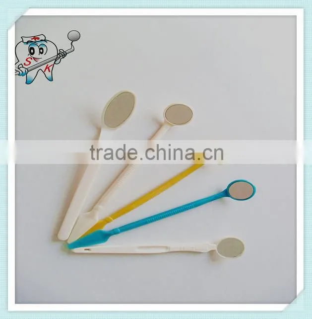 wonderful disposable plastic dental mouth mirror