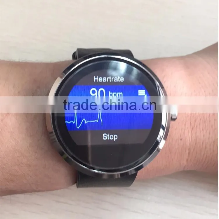 china cheap smart watch phone with round panel/heart rate watch phone
