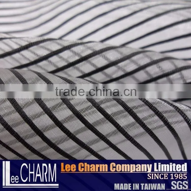 Black Polyester Turkish Turkey Curtain Fabric