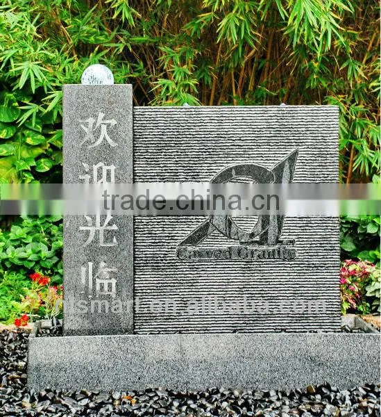 Granite Crystal Fountain with ball
