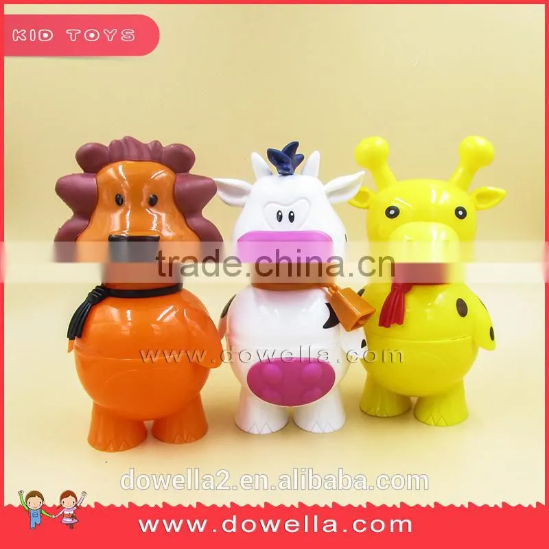 Animal shape Ice cream cup for kid, cheaper of grade food plastic cup for promotion gift.