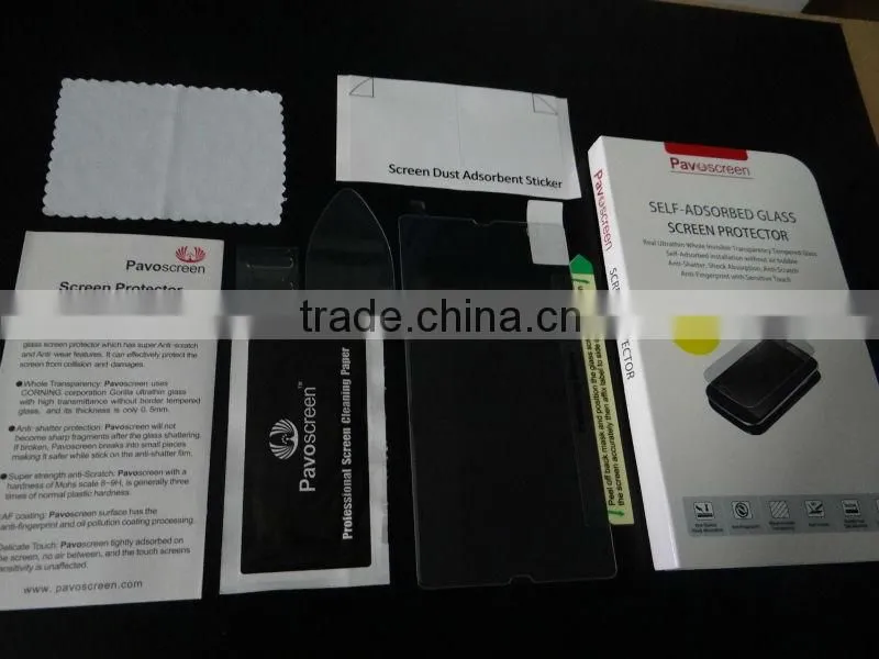 Bubble free glass Screen protector for Sony Xperia Z