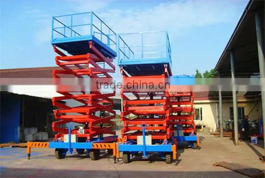 Quickly Movable Electric 3m Scissor Lift