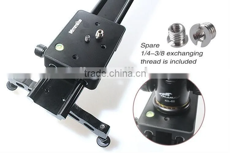 Commlite Camera Video Track Slider Video Stabilizer System with Ball-Bearing for DSLR/Camcorders