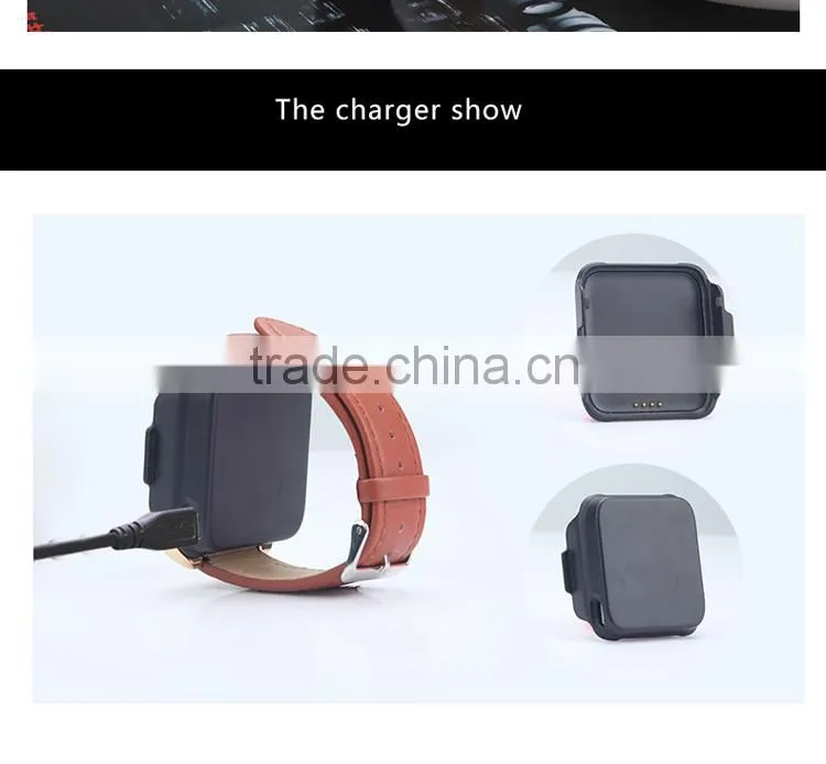 Quad band GSM GPRS smart phone watch with 1.3MP HD camera
