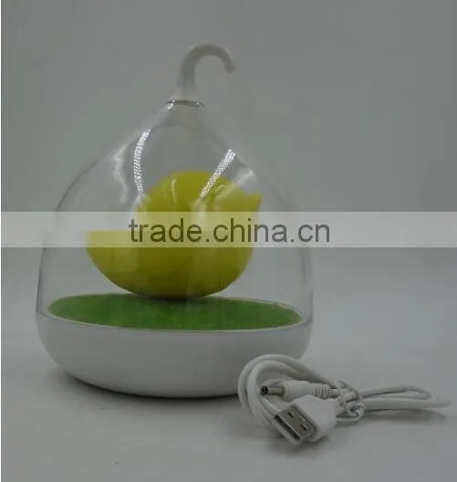 Rechargeable 4 SMD LED Bird Cage USB Night Light