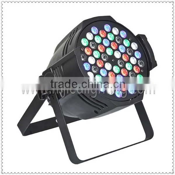 Five colors die-casting 54 3w RGBWA led par light par 64 led