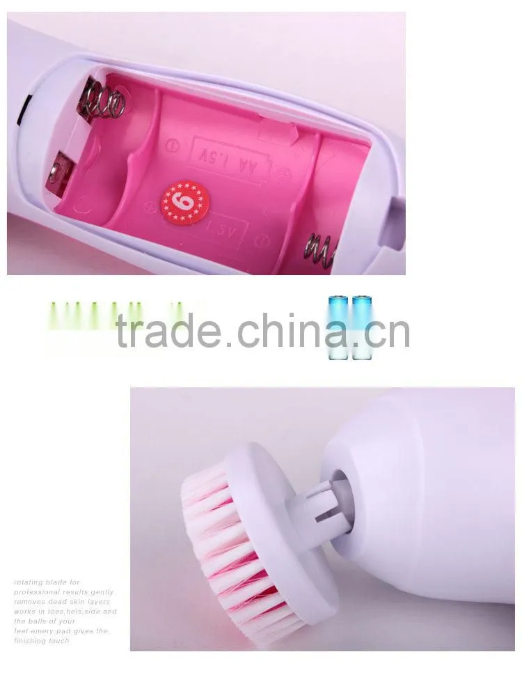 facial clean massager 5 in 1 callous shaver