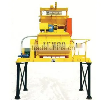JS500-JS2000 two shaft concrete mixer