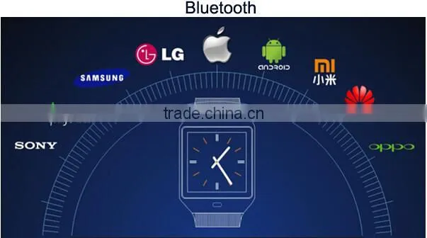 2015 hot product smart watch phone waterproof