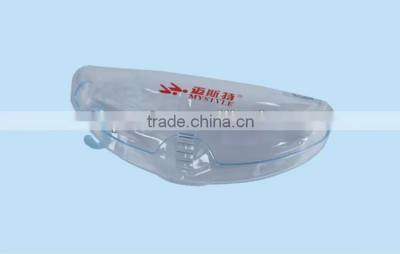 Swimming goggles plastic waterproof case