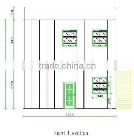 China mobile New prefabricated houses luxury/prefabricated houses spain /prefabricated houses