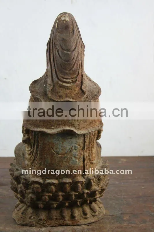 Chinese Hand Carved Wood Kuan-yin