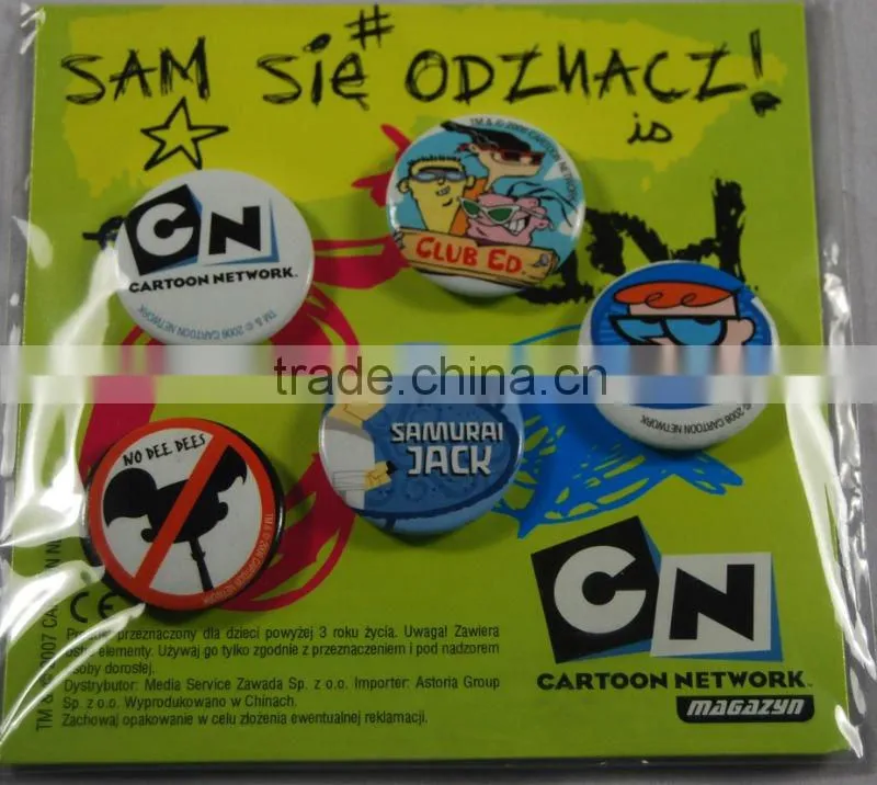 2010 New Badge Pin Buttons