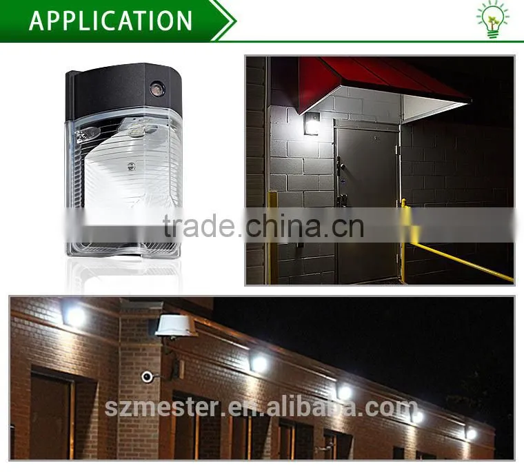 DLC UL listed Competie price Dark Bronze 25W Wall Mount LED Wall Pack