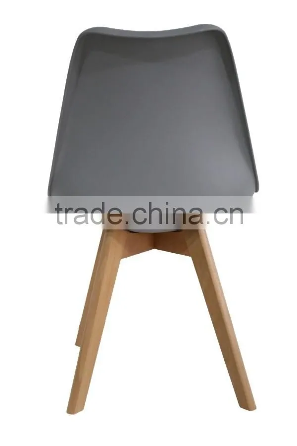 Leather covered foam seat DSW dining chair,HYL-36
