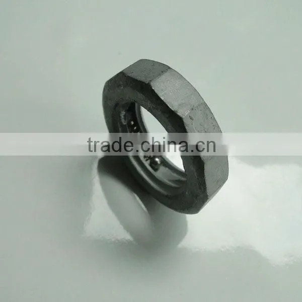 hex head zinc plated nut hard lock nut