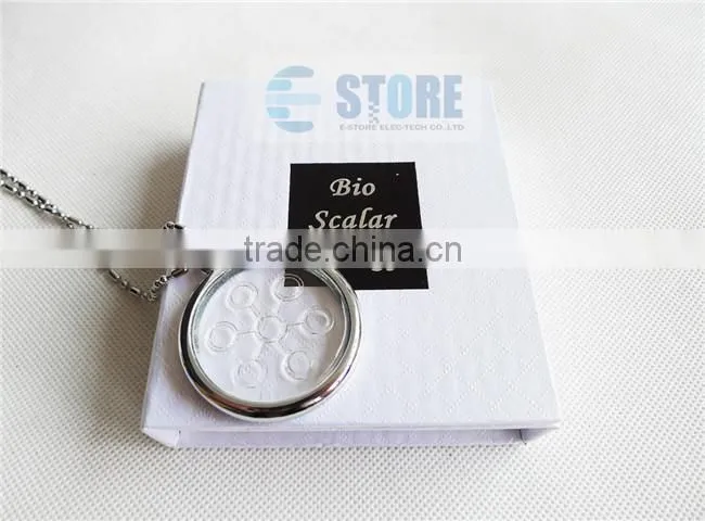 Scalar pendant with quantum energy + rope +Authenticity card+package box