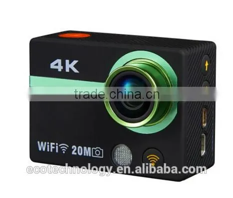 cctv camera AT300 plus have wifi 4K waterproof sports action camera 1080p@60fps with 2.0 LCD on bike camera