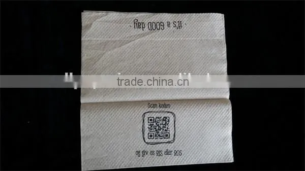 Wholesale Price 1-Ply disposable Premium Multifold custom printed Paper Hand Towel Case of 20Packs, 125 Towels per pack