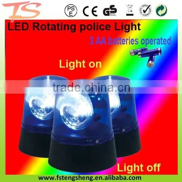 Mini rotating warning led lights disco polic lights