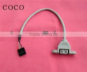 USB AFX 2 to 10P bracket cable in high quality