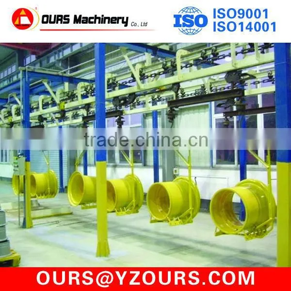 manual electrostatic Powder Coating Line