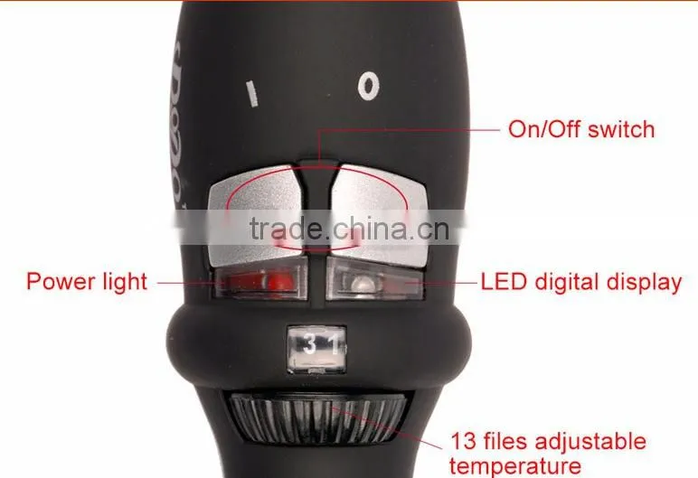 100% titanium heating plate PTC heater hair curler