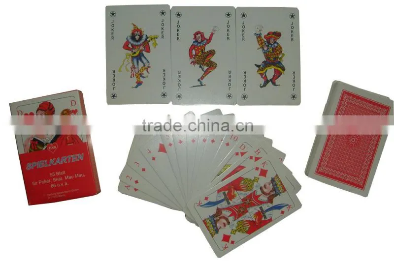 PLASTIC PRINTABLE CUSTOM POKER CARD