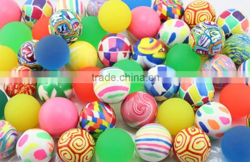 Printed paper card china manufacture promotional balls bouncing