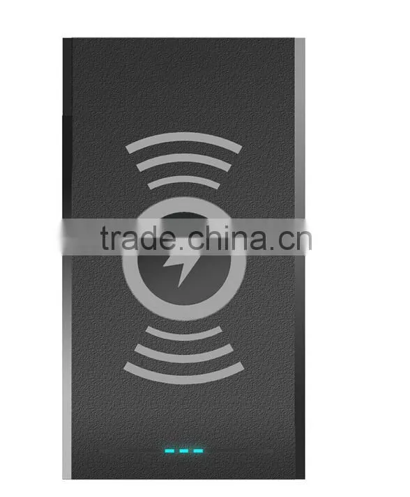 New Products On China Market Qi Wireless Power Bank Charger