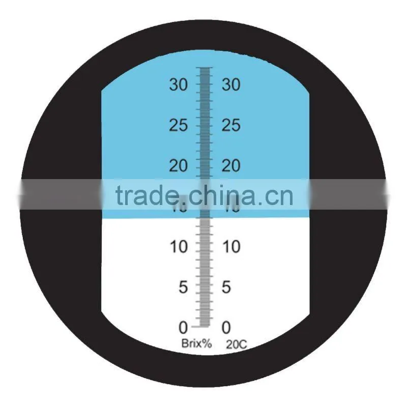 0-32% Fruit Juice Wine Sugar CNC Brix Refractometer