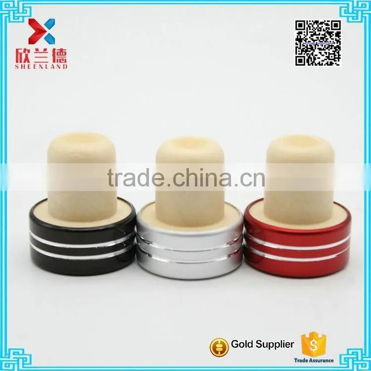 different color 19mm Polymer Synthesis wine stopper
