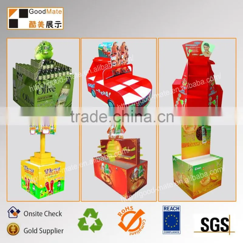 Corrugated cardboard POS Instore displays