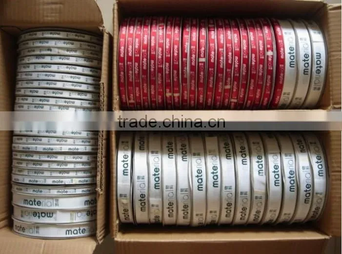 High quality double faced style solid color wedding decoration satin ribbon